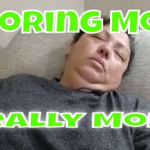 Snoring Mom Napping Series