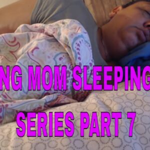 SNORING MOM SLEEPING ASMR SERIES PART 7  Lights on