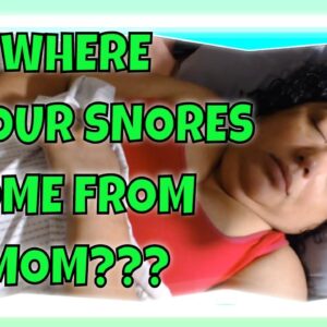 SNORING SLEEPING MOM ASMR SERIES  LETS TALK BEFORE I FALL ASLEEP