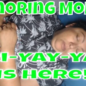 Snoring Mom Sleeping Series ... Fri-YAY-YAY IS HERE